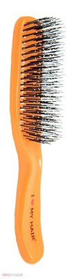 Щітка для волосся SPIDER 9 рядів глянцева помаранчева M 1501 ORANGE фото