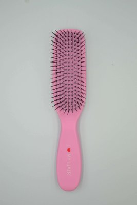 Щітка для волосся SPIDER SOFT 9 рядів матова рожева M 1501 SOFT PINC фото